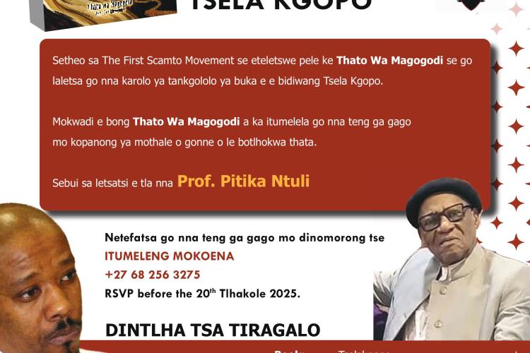 Tsela Kgopo Book Launch